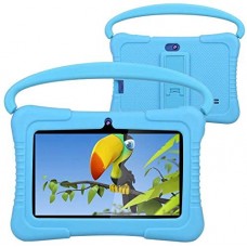 Foren-Tek Kids Tablet, 7 Inch Android 9.0 Tablet for Kids, 2GB +32GB, Kid Mode Pre-Installed, WiFi Android Tablet, Kid-Proof Case Blue