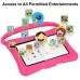 Foren-Tek Kids Tablet, 7 Inch Android 9.0 Tablet for Kids, 2GB +32GB, Kid Mode Pre-Installed, WiFi Android Tablet, Kid-Proof Case pink