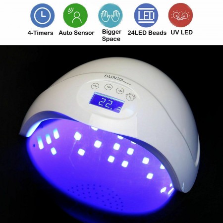 Tagital 90W LED UV Nail Lamp Light professional Curing Lamps for Fingernail & Toenail