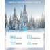 Tagital Projector Screen with Stand,120 inch Portable Foldable Projection Screen 16:9 HD 4K Indoor Outdoor Projector Movies Screen with Carrying Bag for Home Theater, Camping and Recreational Events